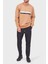 Şeritli Organik Pamuklu Bisiklet Yaka Relaxed Fit Sweat Erkek Sweat 50501498 260 4