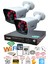 2 Kameralı 5mp Lensli 1080P 2mp Görüntü 6 Atom Gece Görüşlü FullHd Güvenlik Kamerası 5525A 500GB 1