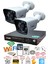 2 Kameralı 5mp Lensli 1080P 2mp Görüntü 6 Atom Gece Görüşlü FullHd Güvenlik Kamerası 5525A 500GB 2