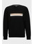 Şeritli Organik Pamuklu Bisiklet Yaka Relaxed Fit Sweat Erkek Sweat 50501498 001 5