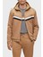 Çizgili Fermuarlı Pamuk Karışımlı Regular Fit Kapüşonlu Sweat Erkek Sweat 50501673 260 1