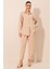 6593 Oversize Ikili Takım - Bej 1