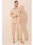 6593 Oversize Ikili Takım - Bej 2