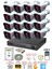 16 Kameralı 5mp Lensli 1080P 2mp Görüntü 6 Atom Gece Görüşlü FullHd Güvenlik Kamerası 5525A 1 TB 1