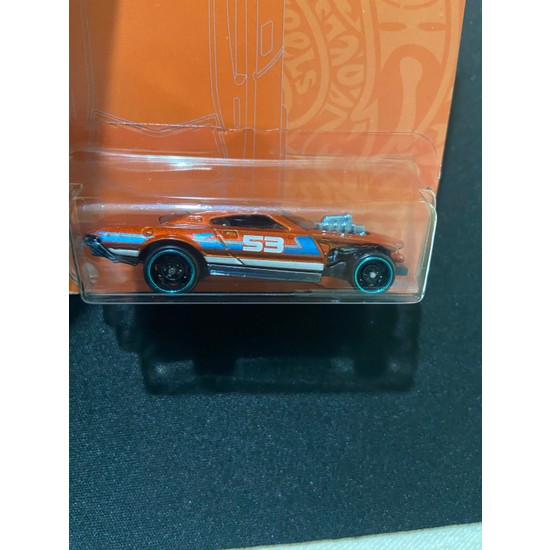 Hot Wheels Project Speeder - Orange & Blue Diecast Car (5/6 Series)
