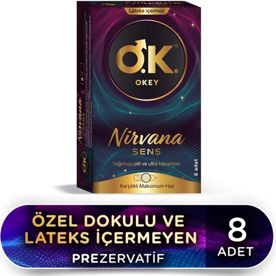 Okey Nirvana Sens Prezervatif 8 Li