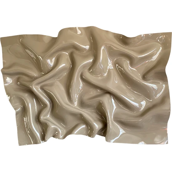 Nora Par Kişiye Özel Sanat Eseri Twistly Parlak Kıvrımlı Crinkly Cosmo NORA111 Modern Tablo