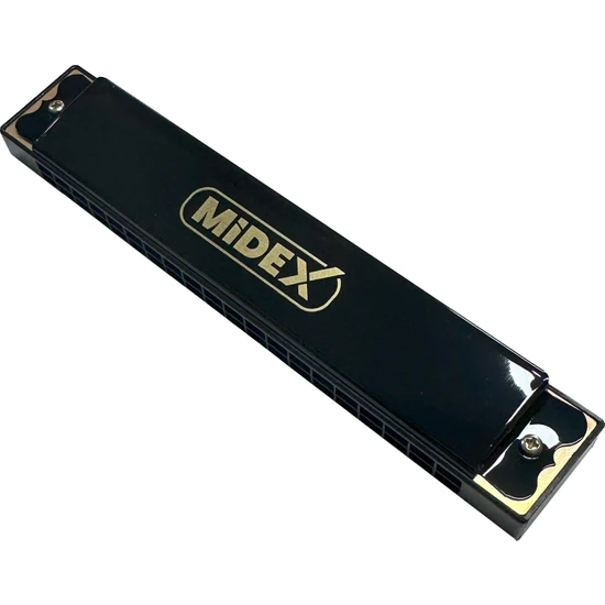 Midex HN-20BK Siyah 20 Delikli Mızıka