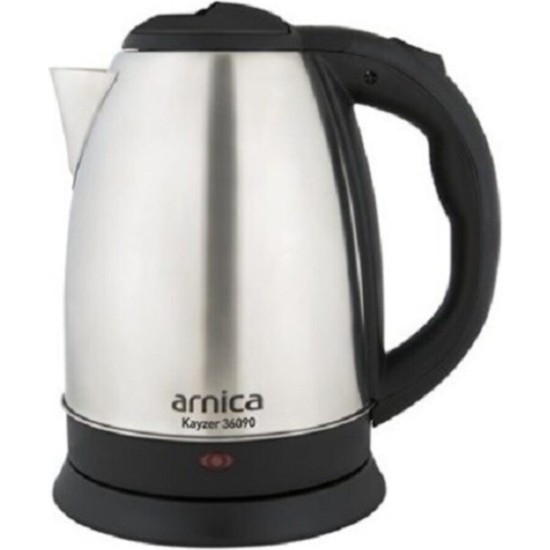 Arnica Kayzer 36090 Su Isıtıcı 1,7 Lt Paslanmaz Çelik Otomatik Kapanma Metalik Gümüş Enerji Tasarruflu