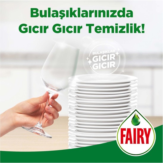 Fairy Temiz & Ferah Sıvı Bulaşık Deterjanı 650 Ml Portakal Fiyatı