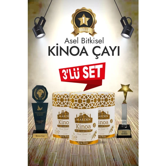 Asel Bitkisel Kinoa’lı Bitki Çayı (3’lü Set)