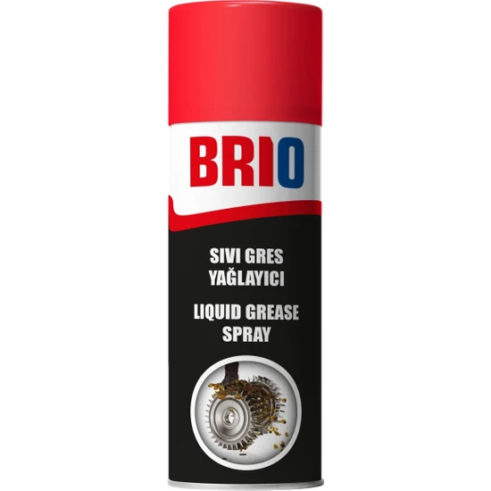 Brio Sıvı Gres Yağı Sprey Sıvı Gres Yağlayıcı Sprey 400 Ml