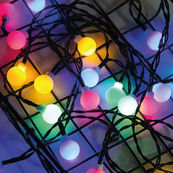 Orbus Renkli Top LED Işık Zinciri