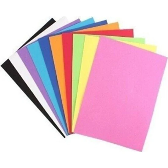 Alex Schoeller A4 Renkli Fotokopi Kağıdı 10 Renk - 100 Adet