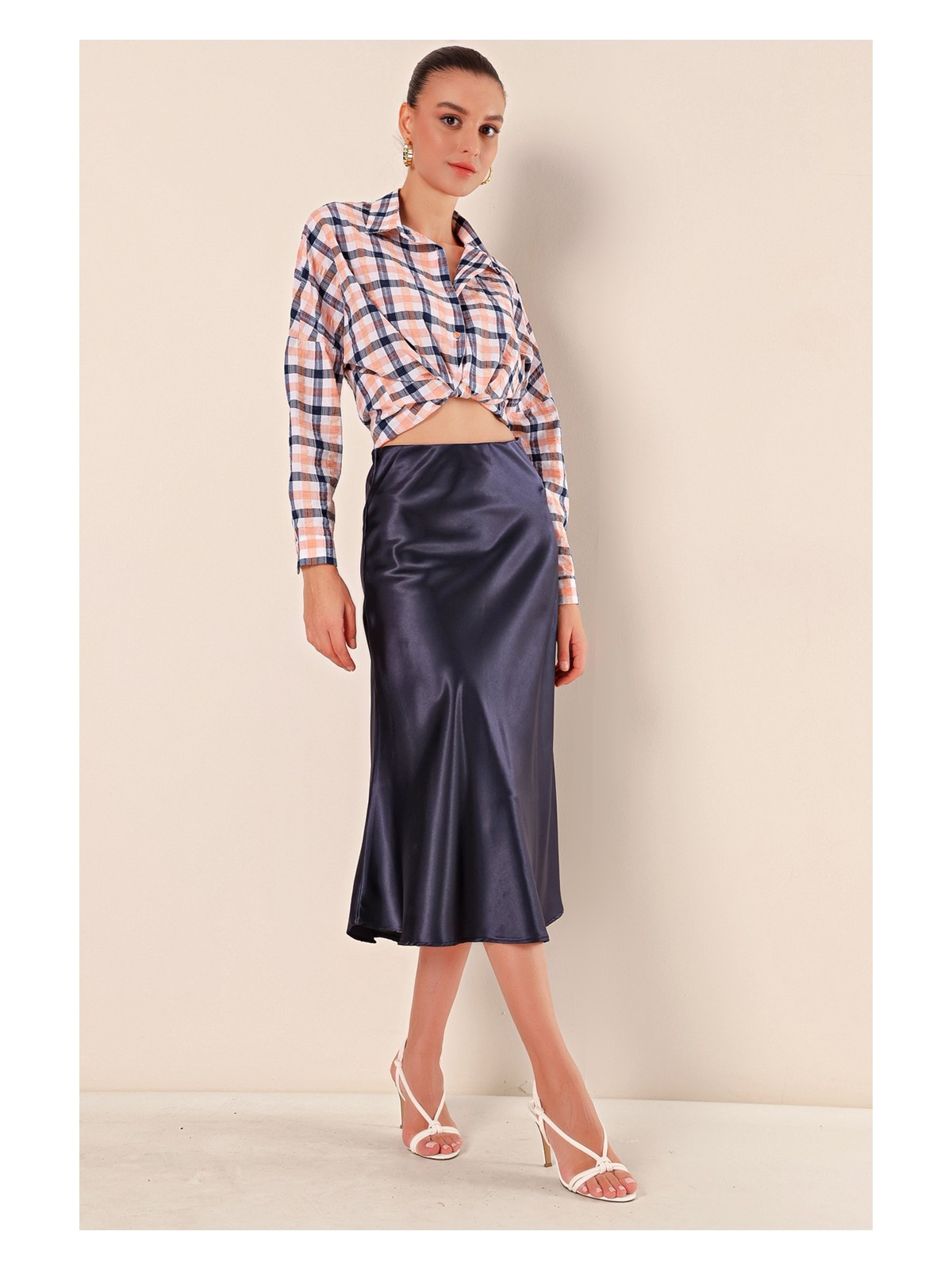 Bigdart 15806 Saten Etek - Çağla - Görsel 4