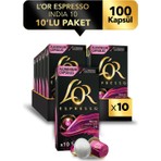 L'or Espresso Origin India 100 Kapsül Nespresso Uyumlu Çikolata ve Kuru Meyve Aromalı