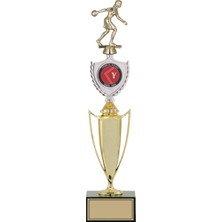 Odak Kupa - Figürlü Kupalar - Bowling Kadın Figürlü Kupalar FG-042 A - 46 cm
