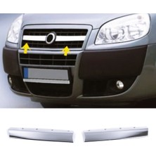ZNZ Oto Aksesuar Fiat Doblo Krom Ön Panjur 2 Prç. 2006-2010 Arası P. Çelik