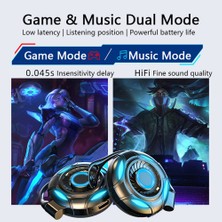 Talent Kablosuz Bluetooth Kulaklık Dokunmatik Kontrol Kablosuz Kulaklık Tws Oyun Spor Kulaklık Bluetooth Kulaklık-Beyaz (Yurt Dışından)