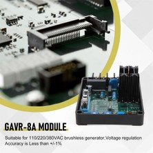 Talent GAVR-8A Avr Jeneratörü Otomatik Voltaj Regülatör Modülü Üniversal Avr Jeneratörü Iyi Çalışıyor (Yurt Dışından)