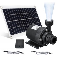 Talent 50 W Güneş Enerjili Su Pompası 800L/H DC12V Güneş Su Çeşmesi Pompası Bahçe Aile Su Çeşmesi Sulama Pompası Için Düşük Gürültü (Yurt Dışından)