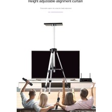 Talent Projektör Braketi Taşınabilir Tripod Ayarlanabilir Çok Fonksiyonlu Kararlı Ev Teleskopik Mini Projeksiyon Tepsisi (Yurt Dışından)