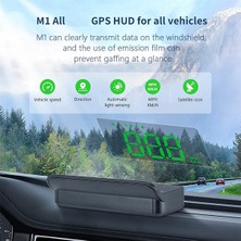 Talent Araba Hud Heads Up Display, Hızlı Dijital Gps Hız Göstergesi, Seyahat Yönü Fonksiyonu, Tüm Araçlar Için Uygun (Yurt Dışından)