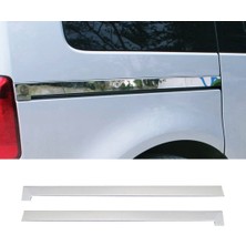 ZNZ Oto Aksesuar Vw Caddy Krom Sürgü Nikelajı 2 Prç. 2004-2015 P.çelik