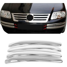 ZNZ Oto Aksesuar Vw Caddy Krom Tampon Kaşı 4 Prç.  2004-2010 Arası P.çelik
