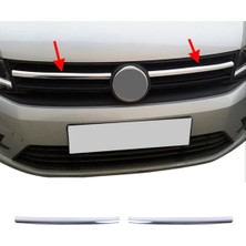 ZNZ Oto Aksesuar Vw Caddy Krom Ön Panjur 2 Parça P.çelik 2015-2020 Arası