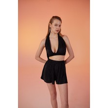 Markano Comfy Şort Siyah