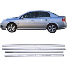 ZNZ Oto Aksesuar Opel Vectra C Krom Cam Çıtası  4 Prç. 2002 Üzeri P. Çelik