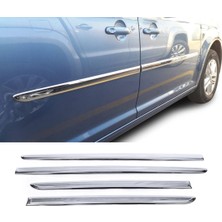 ZNZ Oto Aksesuar Vw Caddy Krom Yan Kapı Çıtası 4 Kapı  2015 Üzeri P.çelik