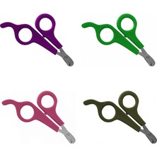 Colezium CLZ205  Paslanmaz Çelik Kedi Köpek Tırnak Makası 12 cm 4 Adet