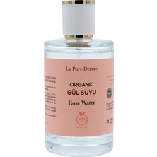 La Pure Dermo Organik Tam Yağlı Doğal Gül Suyu 100 ml