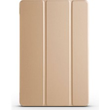 noktaks - Xiaomi Redmi Pad SE - Tablet Kılıfı Smart Cover Standlı 1-1 Kılıf - Gold