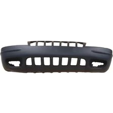 JMC Jeep Cherokee- Grand- 99/03; Ön Tampon Siyah (Astarlı/sis Delikli (Limited Modeli) Tw)