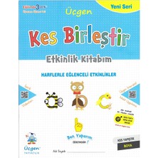 Üçgen Yayıncılık 1. Sınıf Zihin Açan Etkinlikler - Robotik Kodlama - Çizgi Çalışmaları - Kes Birleştir Etkinlik Kitabım