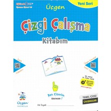 Üçgen Yayıncılık 1. Sınıf Çizgi Çalışma Kitabım – Yaz Sil Tahtam