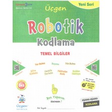 Üçgen Yayıncılık 1. Sınıf Zihin Açan Etkinlikler - Robotik Kodlama