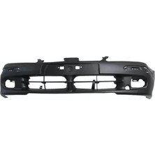 JMC Nıssan Almera- N16- Sd/hb- 00/03; Ön Tampon Siyah (Sis/bant Delikli) (Tw)