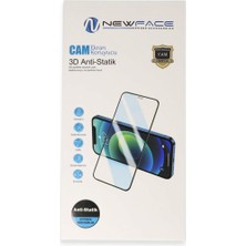 Newface Iphone 15 3D Antistatik Cam Ekran Koruyucu