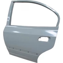 JMC Hyundaı Elantra- 04/07; Arka Kapı Komple Sol Gri Boyalı (Iceli/çekomastikli) (Sımyı)