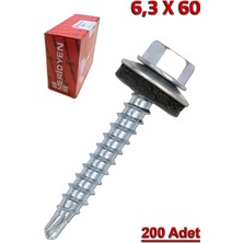 Meridyen Trapez Vida 6.3X60 (200 Adet)