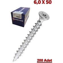 Meridyen Sunta Vidası 6.0X50 (200 Adet)