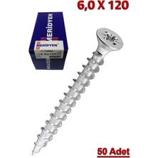 Meridyen Sunta Vidası 6.0X120 (50 Adet)