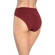 Miss Blue Moon Yüksek Bel Dantelli Bato 3 'Lü Külot 5600