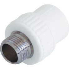 Kalde Erkek Nipel Q20X1/2 Pp Beyaz