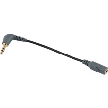 Gui Xulian 3.5mm Trrs Erkek - Dişi Adaptör Mikrofon Aksesuarları Için Yedek Sc3 Mikrofon Kablosu, Sc3 Siyah (Yurt Dışından)