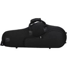Gui Xulian Suya Dayanıklı Oxford Kumaş Alto Saksafon Big Bag Box Sax Ayarlanabilir Omuz Askılı Yumuşak Kılıf, Siyah (Yurt Dışından)